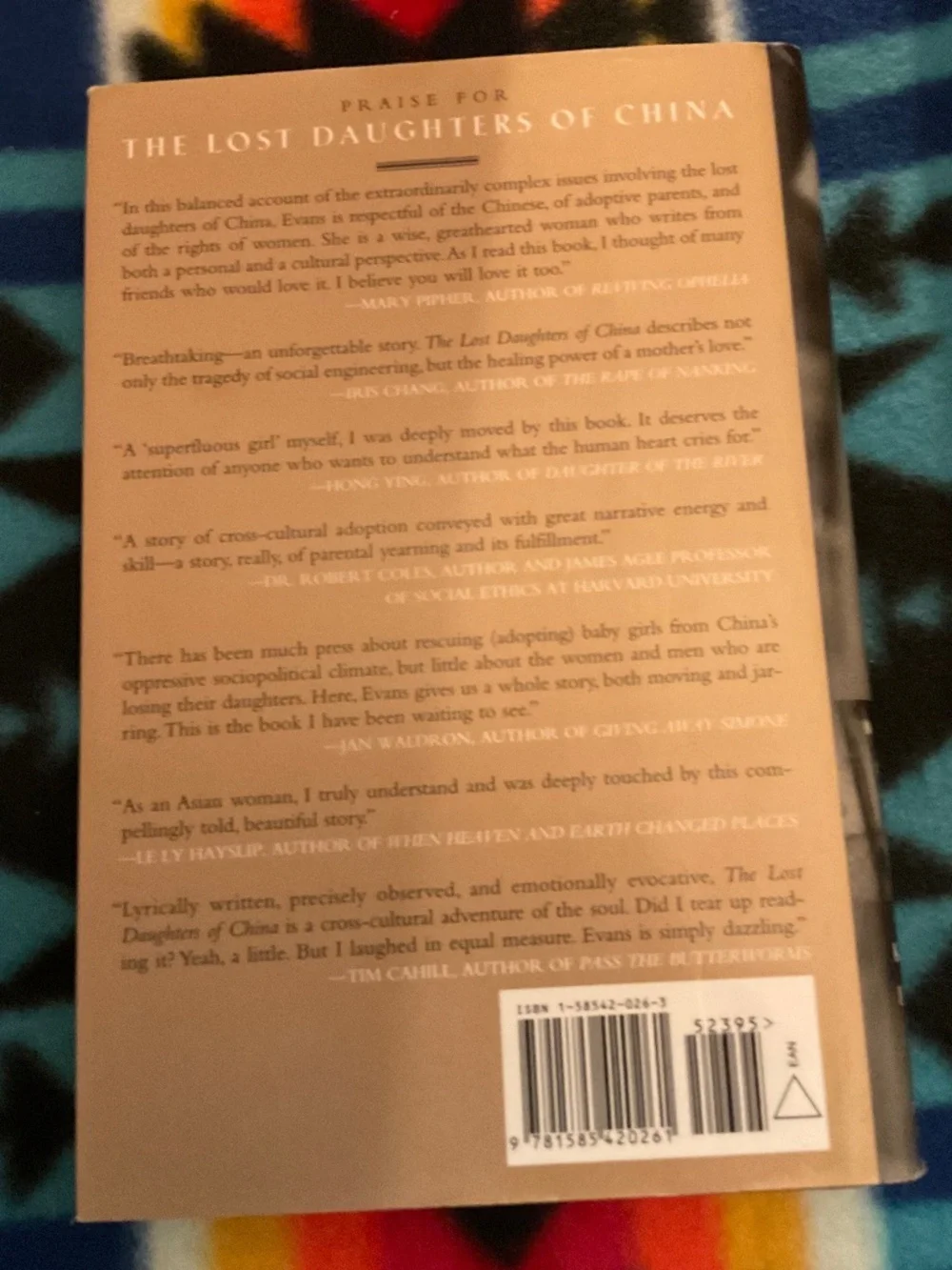 The lost daughters of China Karin Evans paperback memoir